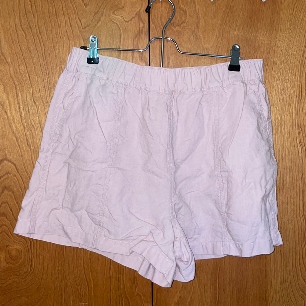 Madewell Linen Blend Shorts